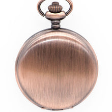 Load image into Gallery viewer, Fashion Silver/Bronze/Black/Gold Pocket Watch Smooth Quartz Pocket Watches Jewelry Alloy Chain Pendant Necklace Man Women Gift